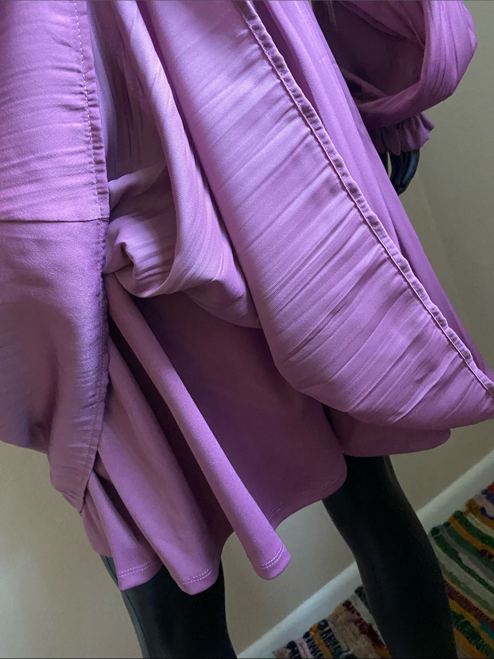 Motherhood Wrap-Front Long Sleeve Maternity Dress NWoTs - Picture 9 of 12